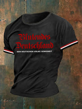 Deutschland bedrucktes T-Shirt für Männer